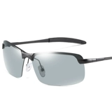 Двойное использование обесцвеченных солнцезащитных очков мужской прилив поляризатор вечер.