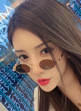 网红墨镜女ins街拍太阳镜时尚防紫外线舒适超酷眼镜2022年新款潮