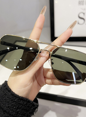 太阳镜女夏圆脸网红眼镜gm墨镜同款防紫外线男士2025潮流新款街拍