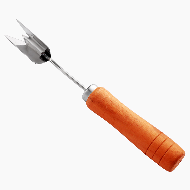 菠萝刀削菠萝神器去眼器三角夹子削皮刀不锈钢挖眼夹家用工具锉刀 - 图1