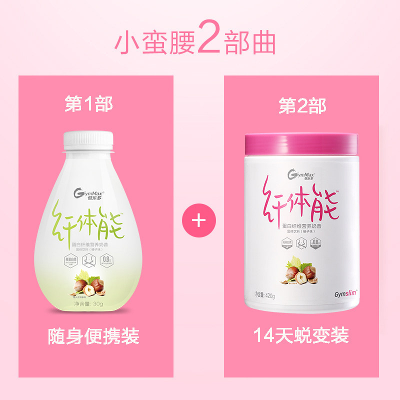 每日每加纤体能汤臣倍健出品代餐 健乐多膳食纤维/果蔬纤维