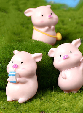 可爱动物PVC模型烘焙蛋糕装饰品