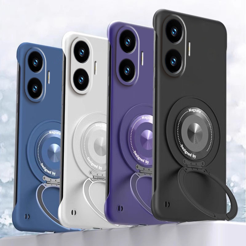 360度旋转支架适用红米Turbo4Pro手机壳新款Redmiturbo4pro超薄无边框xmtrubo4散热防摔por保护套磁吸支点壳 - 图3