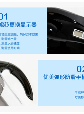 家用去水垢滤水壶碧然德净水器