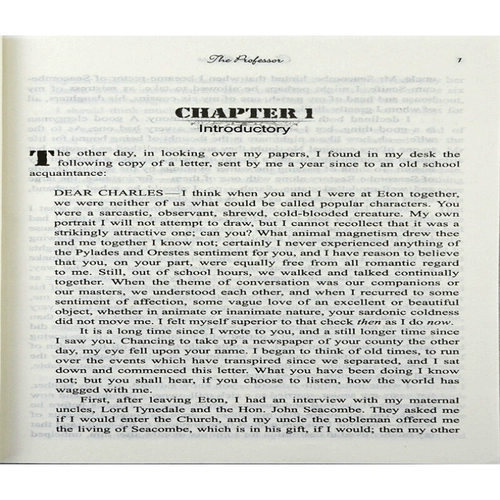 Учитель английские оригинальные романы все английские книжные колледжа Студент английский самостоятельный я -обучение чистым английским книгам World Classic Original Originuine Story Books Junior High School Plosse Professor Charlotty Bronte