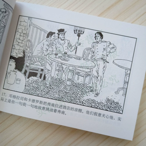 5 комиксов Монте -Кристо, книги «Маленький мужчина», Дюма, граф Киддо, классическая мировая литература и классика, картин