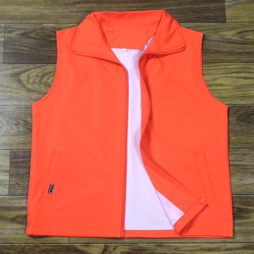 广告马甲订制印LOGO定制加厚志愿者马夹义工背心超市工作服宣传批 - 图2