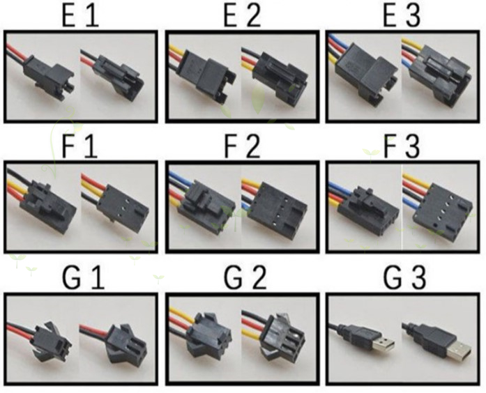 全新2 3 4 5 6 7 8 9 12 14cm厘米5v12V24V双滚珠轴承2线散热风扇 - 图2