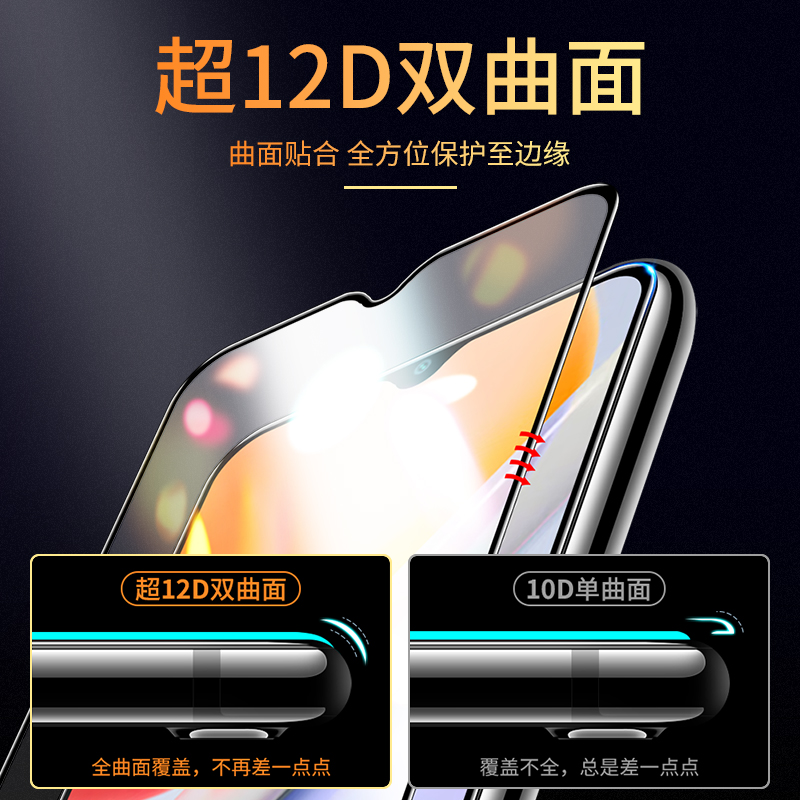 vivoy36钢化膜vivoy36i手机膜y36m全屏vivo丫36高清vovoy防摔5g刚化玻璃viviy黑边屏幕y365g保护贴膜 - 图1