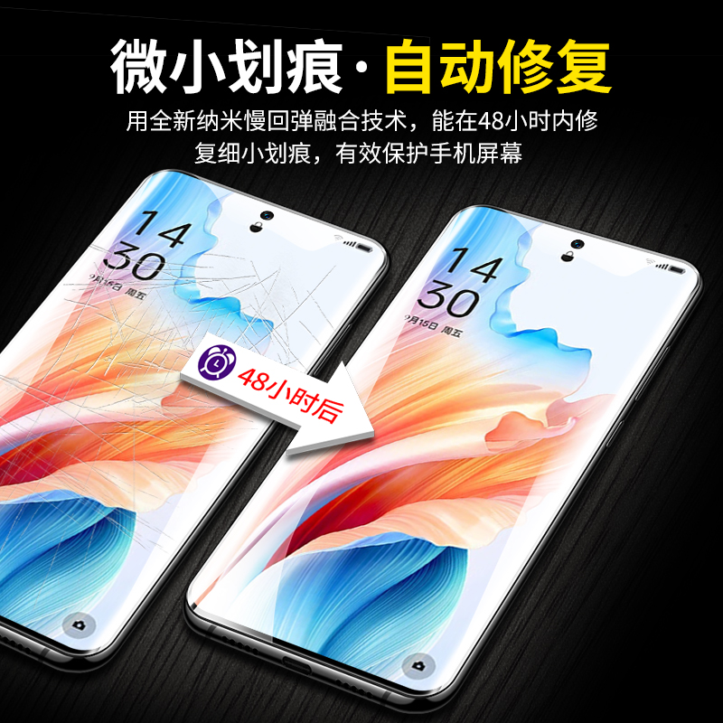 适用oppoa2pro钢化水凝膜oppoa2por手机膜5g全屏oppo新款a2pro曲屏opρoa全包opa防蓝光opopa曲面0pp0软膜pr0 - 图2