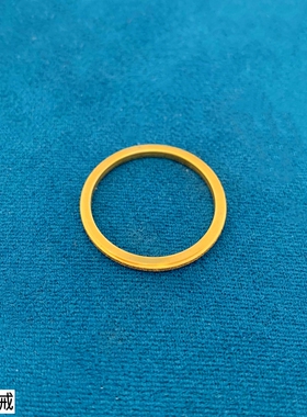简约细戒指铜合金闭口女戒指环越南沙金窄面潮男关节戒指久不掉色