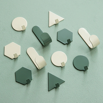 Pins hook free of punchy powerful adhesive adhesive Hook Wall Dormitory Girl Room Key Hook Weights