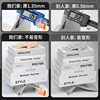 Deli metal bookshelf desktop bookshelf for students