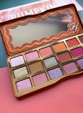 现货包邮too faced 限量南瓜盘pumpkin 16色眼影盘