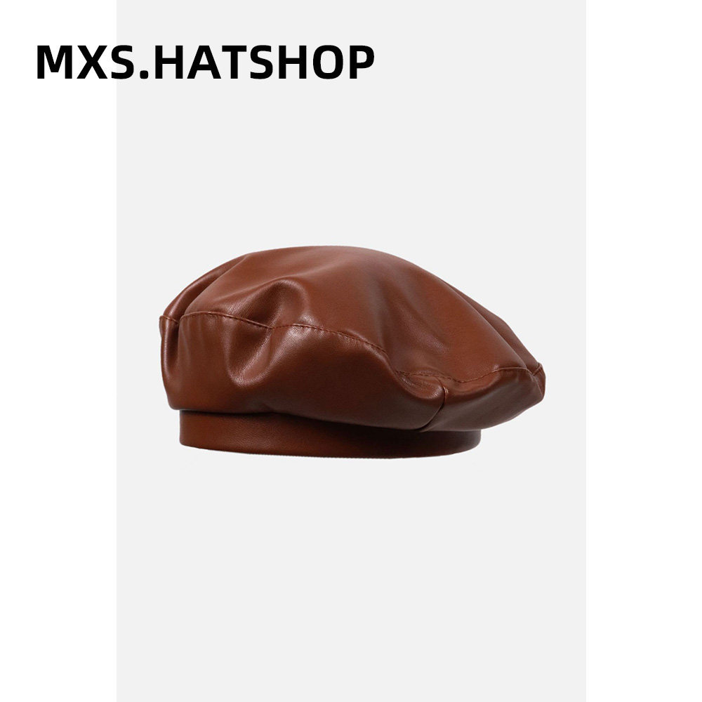 秋冬季棕色针织帽子推荐显白咖啡色贝雷帽复古渔夫帽男女日系小众,淘宝优惠券,粉丝福利购,淘宝优惠卷