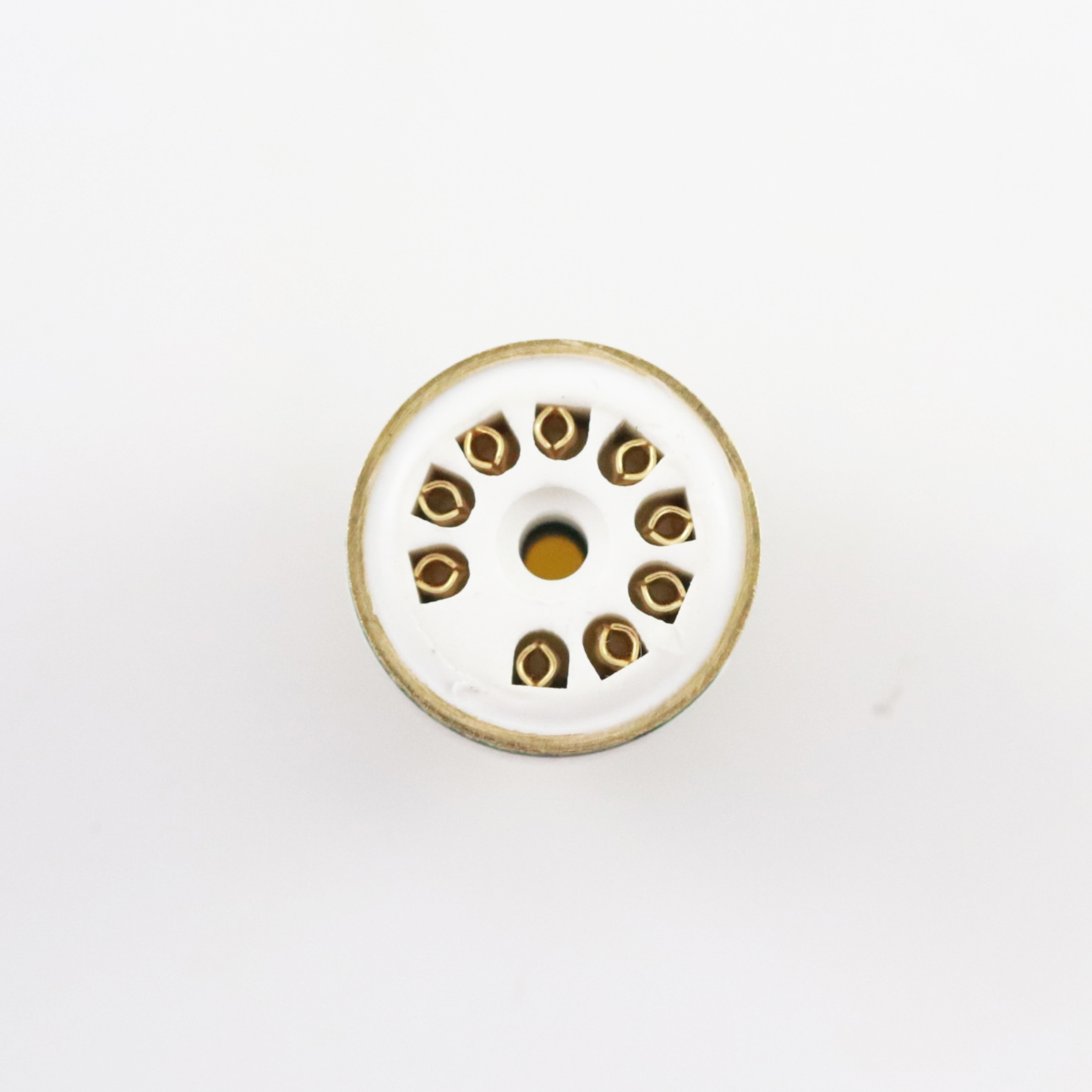 高级定制 6U8/ECF82转7199 6u8a/ecf82转7199 电子管镀金转换座 - 图1