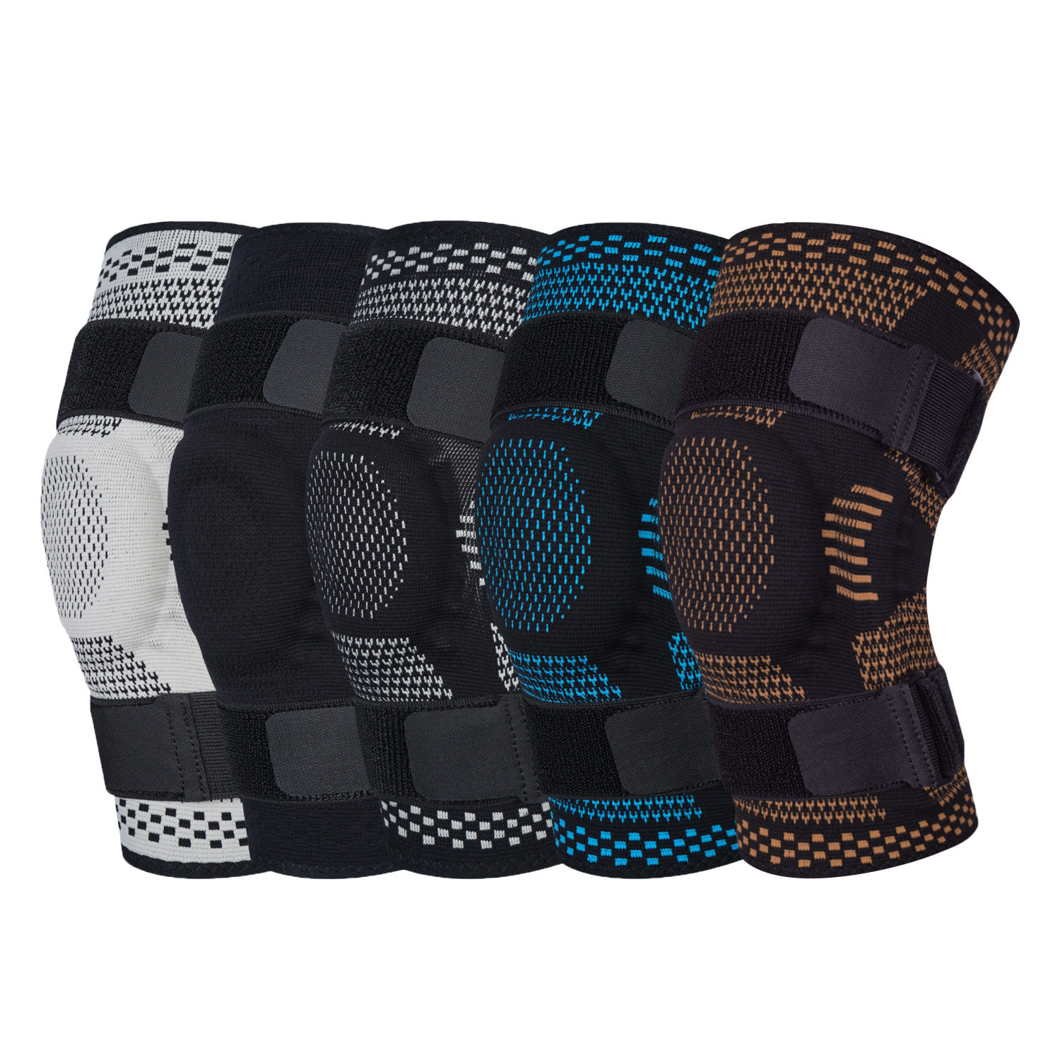 1pcs Knee Brace Support Compression Sleeve with Stabilizers - 图3