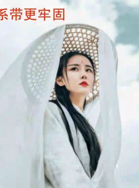 古风斗笠带纱cosplay帽