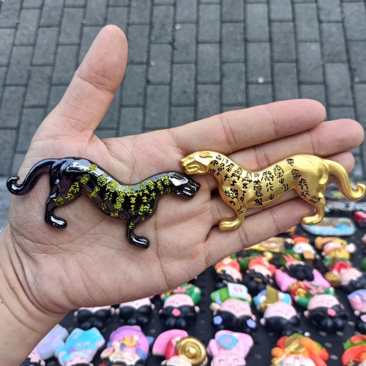 正品陕西历史博物馆西安金属复古杜虎符冰箱贴磁吸文创旅游纪念品