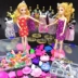 Búp bê Barbie Dress Up Toy Set Giày búp bê Giày cao gót Dép Bàn ba lê Giày pha lê - Búp bê / Phụ kiện