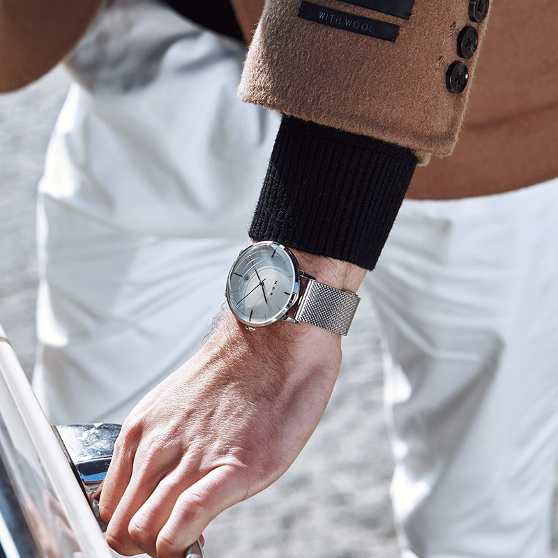 欧美进口mbk男全自动防水3d机械表 burei国产腕表