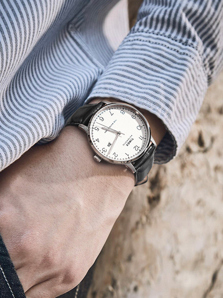 TIMEX天美时手表男全自动镂空机械表轻商务简约经典男表TW2T70000 TIMEX天美时手表男全自动镂空机械表轻商务简约经典男表TW2T70000