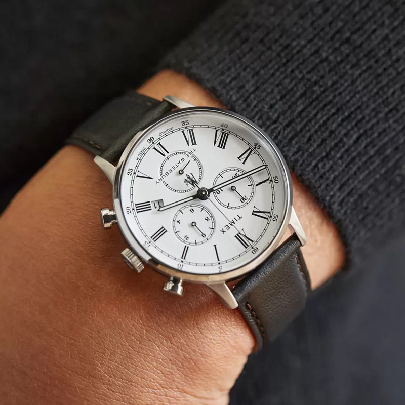 1翟潇闻同款天美时TIMEX手表石英机芯计时码经典款皮带精钢男腕表 1翟潇闻同款天美时TIMEX手表石英机芯计时码经典款皮带精钢男腕表