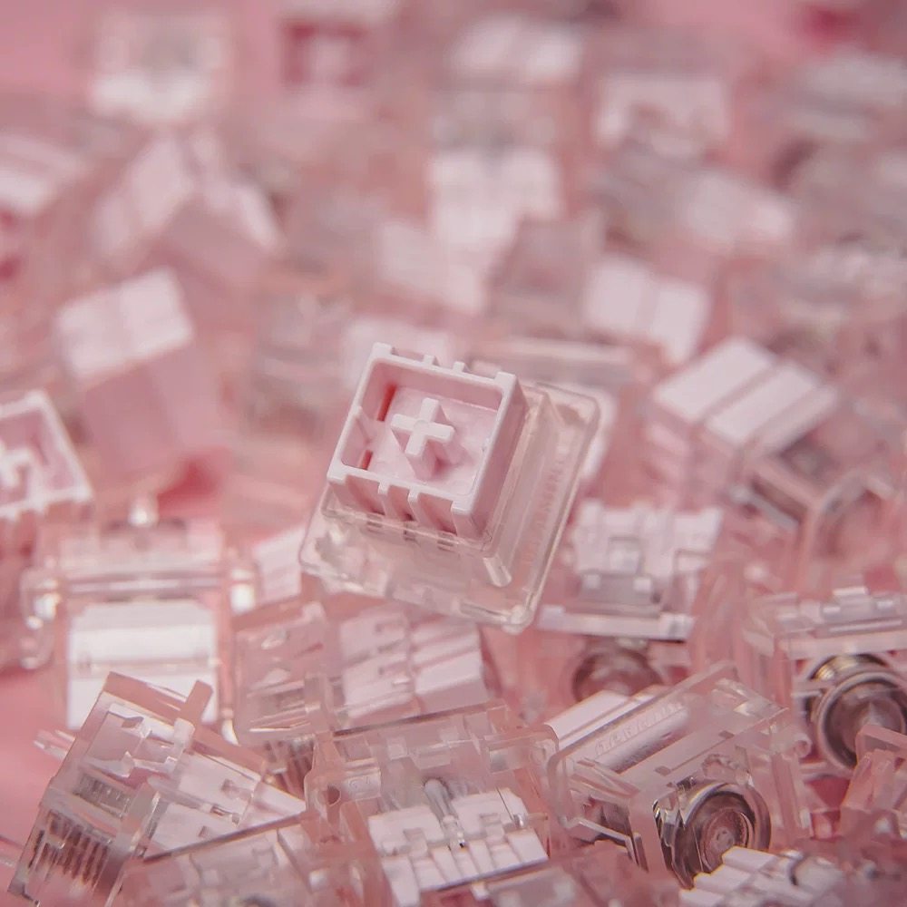 游众UGAMING粉色泰山磁轴GT麻将音闷轴双灯位磁轴键盘轴体开关,淘宝优惠券,粉丝福利购,淘宝优惠卷