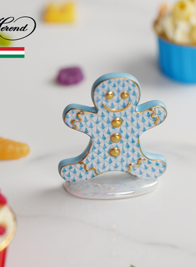 Herend海兰德赫伦匈牙利进口手绘陶瓷可爱小动物礼物雕塑摆件礼品