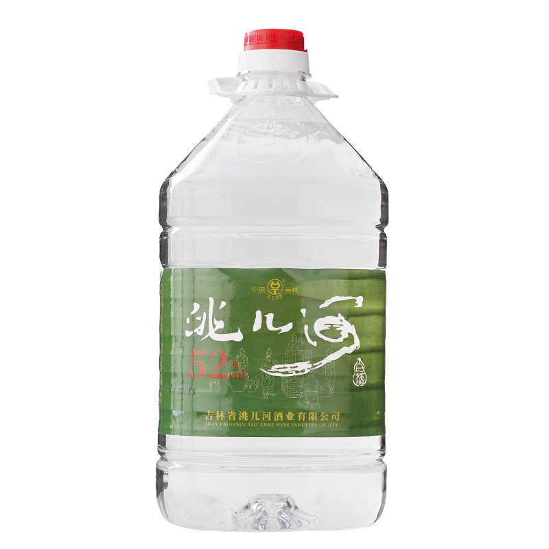 洮儿河东北纯粮5L浓香型52度60度10斤桶装高度泡酒散装纯粮食白酒