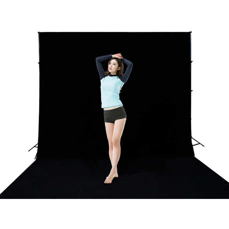 拍照背景布摄影黑绒布拍摄道具摄影棚纯色白黑色吸光植绒