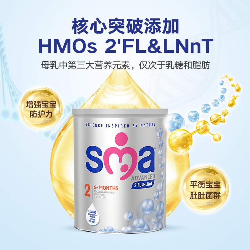 婴幼儿英国sma惠氏铂金版配方奶粉 皇家邮政海外婴幼儿牛奶粉