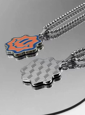 个性卡通笑脸项链男女时尚百搭链