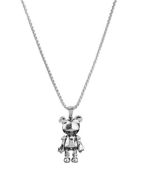 新款四肢可动机械熊项链短袖链