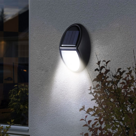 Solar light controlled sensor wall light waterproof outdoor light