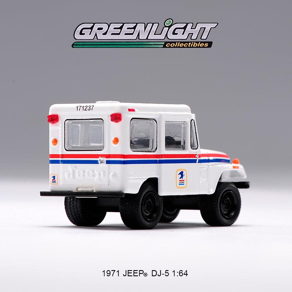 绿光GreenLight 1/64 1971美国吉普越野车Jeep DJ5 合金汽车模型 - 图1