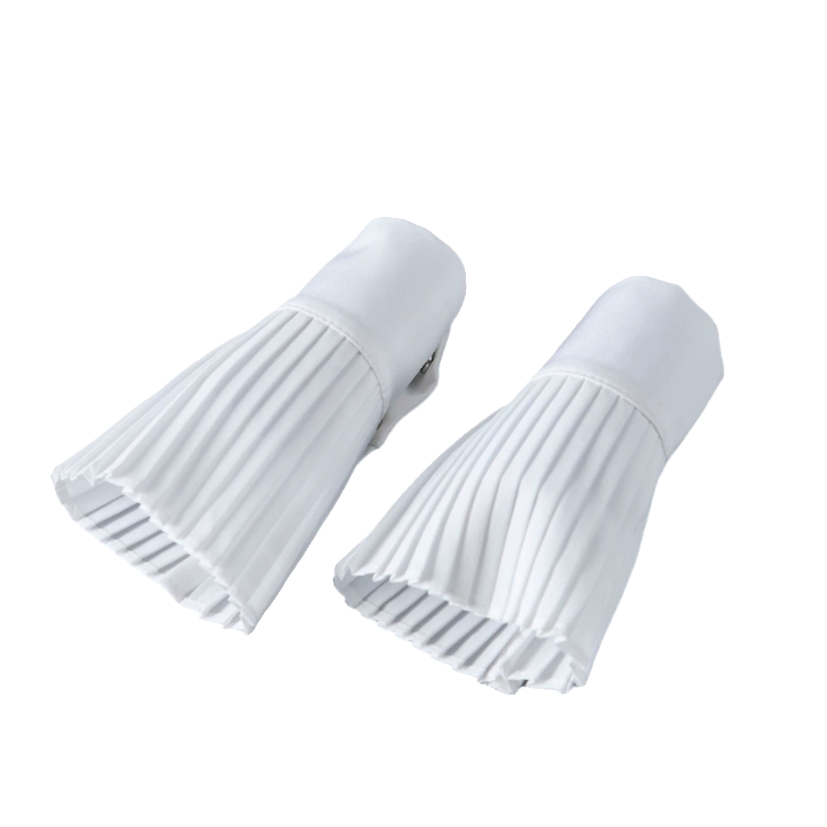 装饰假袖子女简约雪纺风琴褶百褶白色衬衫假袖毛衣卫衣配饰假袖口,淘宝优惠券,粉丝福利购,淘宝优惠卷