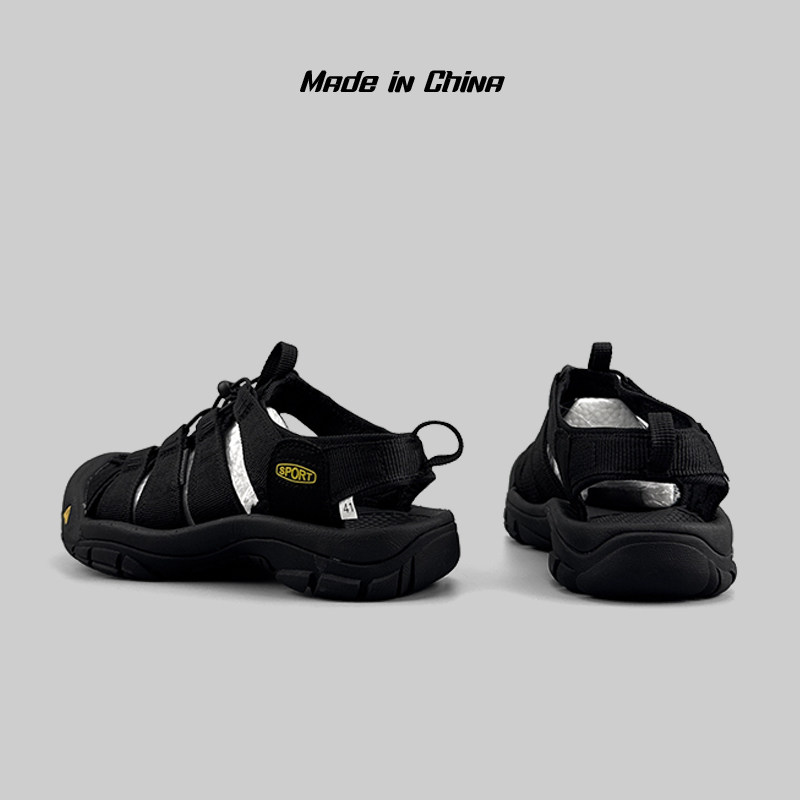 出口外贸男士大码休闲凉鞋夏季透气防臭沙滩鞋轻便舒适开车包头拖,淘宝优惠券,粉丝福利购,淘宝优惠卷