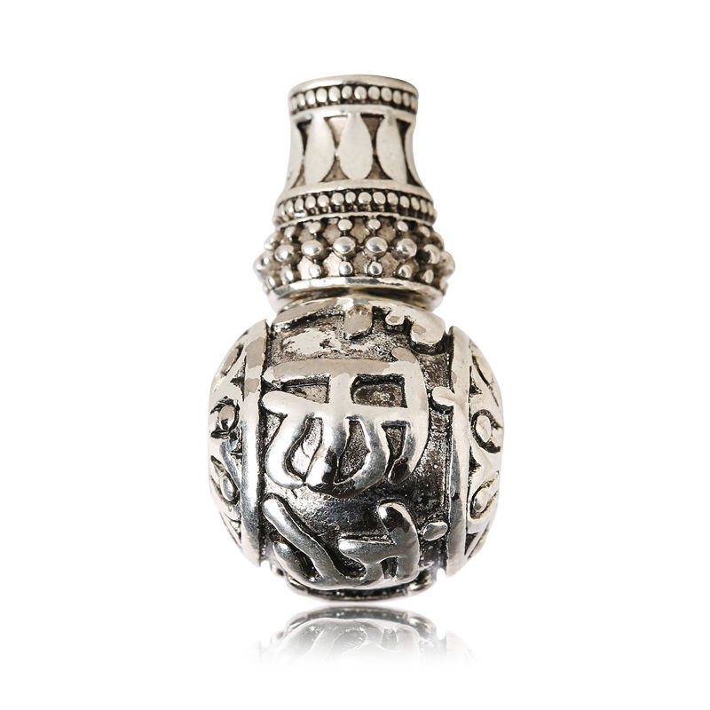 合金藏银三通佛头圆珠佛珠DIY饰品配件六字葫芦头星月菩提配饰,淘宝优惠券,粉丝福利购,淘宝优惠卷