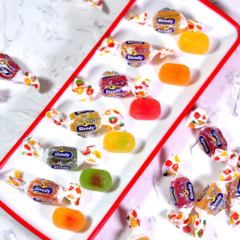 进口俄罗斯KDV蜻蜓软糖Q弹什锦橡皮喜糖果小蜜蜂夹心果汁味新年货,淘宝优惠券,粉丝福利购,淘宝优惠卷