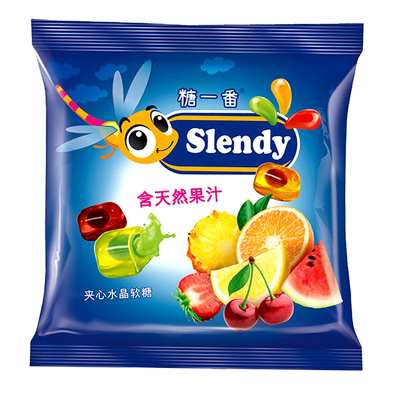进口俄罗斯KDV蜻蜓软糖Q弹什锦橡皮喜糖果小蜜蜂夹心果汁味新年货,淘宝优惠券,粉丝福利购,淘宝优惠卷