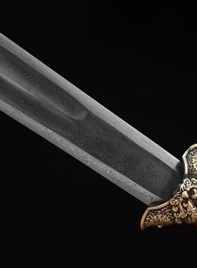 龙泉刀剑陌刀朴刀枪头唐横刀武术绣春秋大刀关公防身冷兵器未开刃