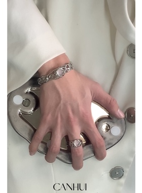 白月光手镯男女小众可调节大小