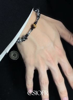 CS1OFR虎眼石男女手链复古小众设计新中式手串轻奢配饰