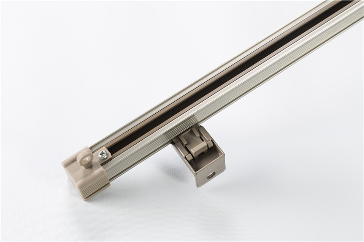 德裕轨道可测量安装纳米加厚铝合金静音窗帘杆滑轨道卧室客厅ZL20,淘宝优惠券,粉丝福利购,淘宝优惠卷