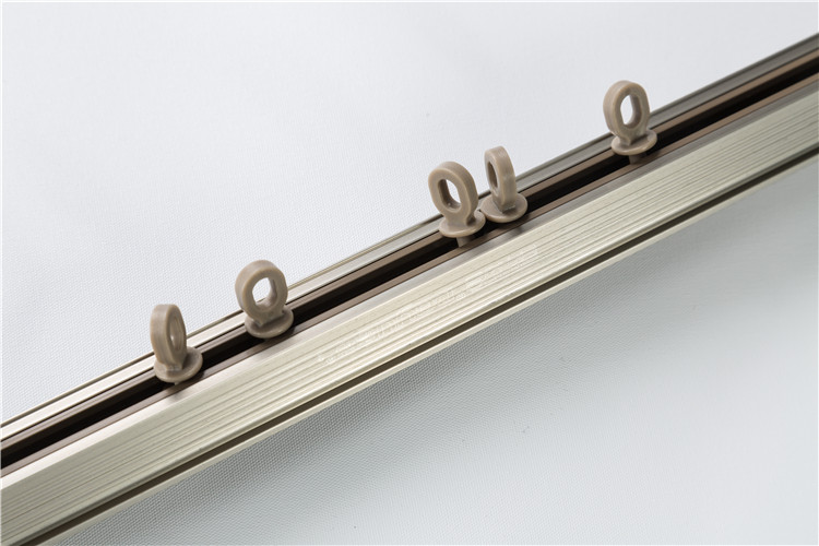 德裕轨道可测量安装纳米加厚铝合金静音窗帘杆滑轨道卧室客厅ZL20,淘宝优惠券,粉丝福利购,淘宝优惠卷