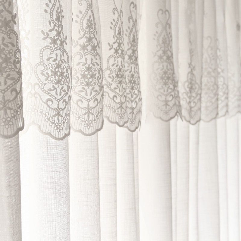 【净白】点睛加厚透光不透人日系简约现代棉麻亚麻客厅卧室窗纱帘,淘宝优惠券,粉丝福利购,淘宝优惠卷
