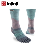 Иннлинджи носки пальцев длинные трубки густые на открытом воздухе от дороги женских носков -марафонских носков.