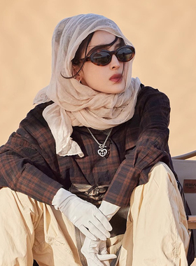 古力娜扎同款复古猫眼墨镜女玳瑁