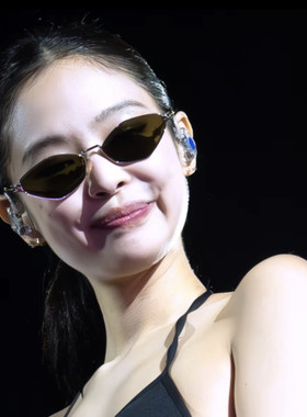 jennie 26新品超轻β钛菱形框墨镜防紫外线重塑系列太阳镜 nyora